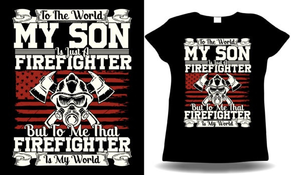 Firefighter Son Graphics: T-Shirt Designs Review