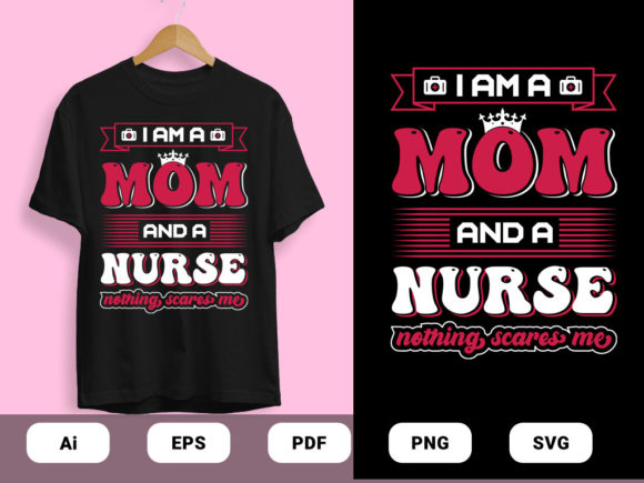 Mom and Nurse Vector: Top Graphics & Print Templates