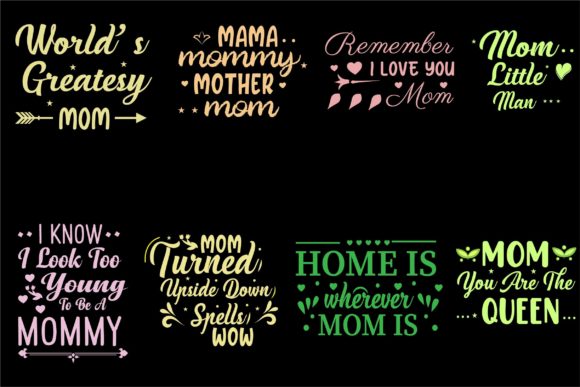 MOM T SHIRT BUNDLE TYPOGRAPHY DESIGN